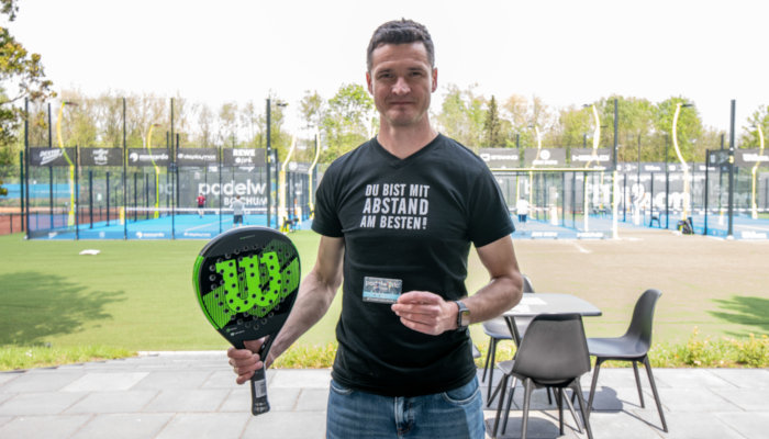 Marcel Maltritz wird mit padelworld Partner von moncardo