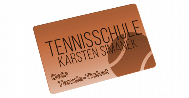 Ticketsystem für die Tennisschule Simanek